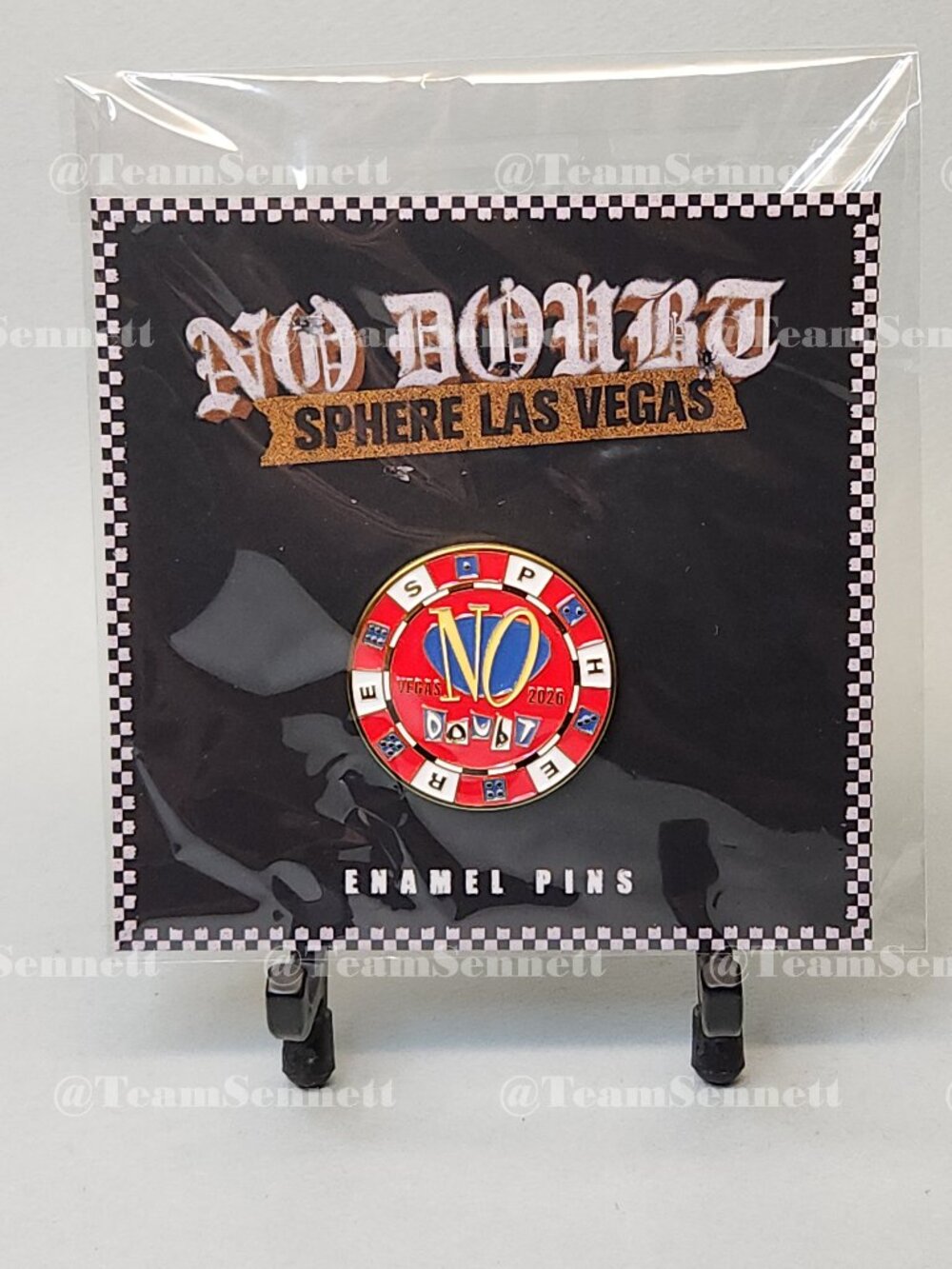 No Doubt Enamel Pin / Poker Chip / Sphere Las Vegas Residency 2026